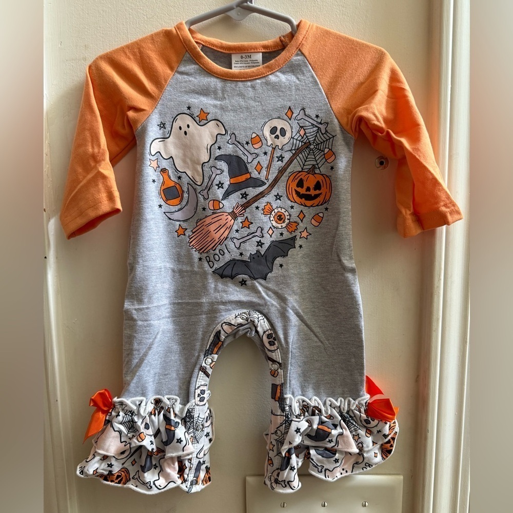 New Halloween Romper